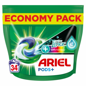 1055416 Ariel All-in-1 Pods+ Wasmiddelcapsules Lenor Unstoppables Color 34 stuks