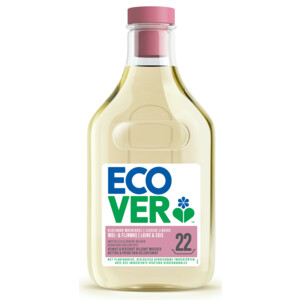 6x Ecover Wasmiddel Delicate Wol 22 Wasbeurten 1 liter